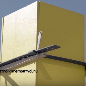 Монтаж опалубки для колонн